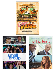 Camp Manna, Small Group, & Not That Funny - DVD 3-Pack