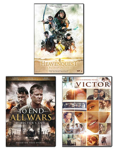 Heavenquest, To End All Wars, & Victor - DVD 3-Pack