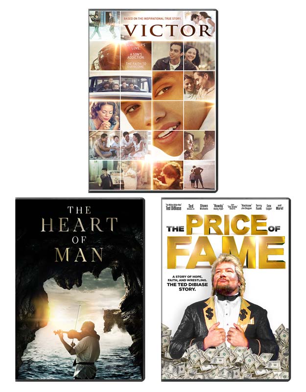 Victor, The Heart of Man, & The Price of Fame - DVD 3-Pack